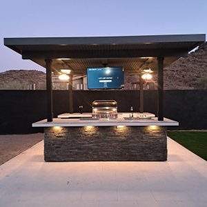 Big Island Sports Bar Outdoor Kitchen Grill